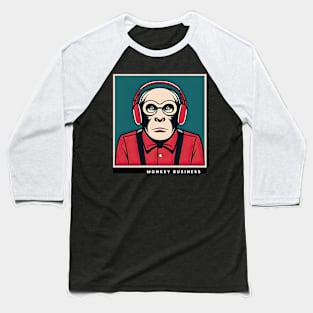 Monkey Beats Baseball T-Shirt